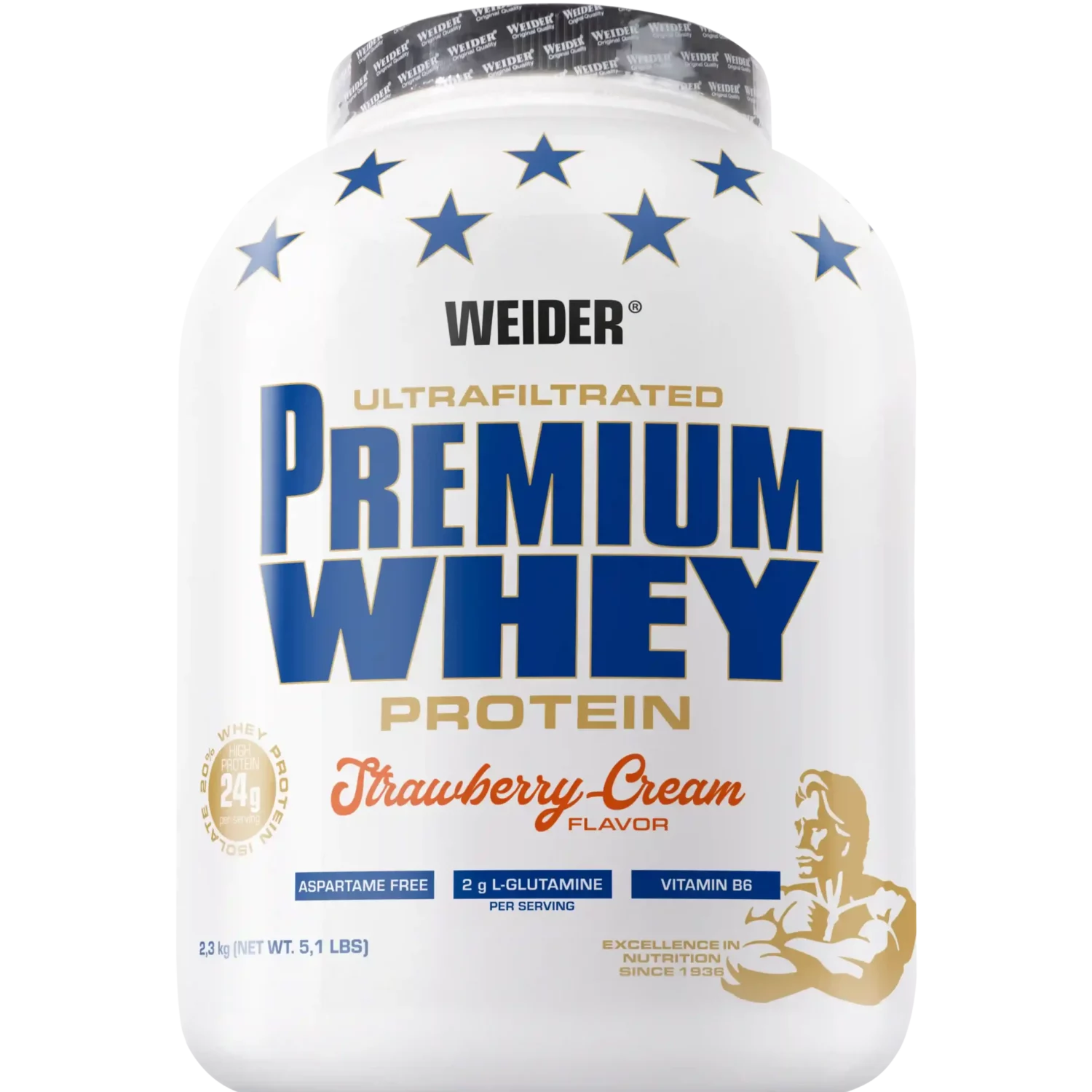 WEIDER ® Premium Whey Protein fehérjepor - 2,3 kg