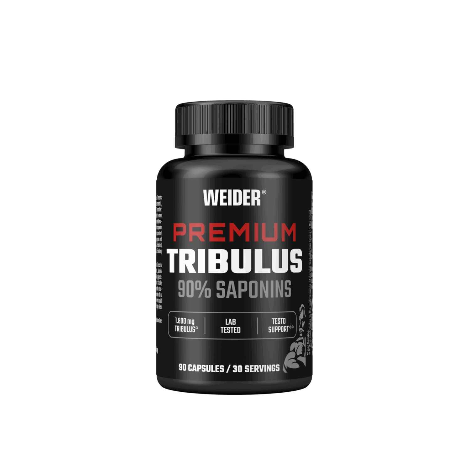 WEIDER ® Premium Tribulus - természetes tesztoszteron szint fokozó - 90 kapszula