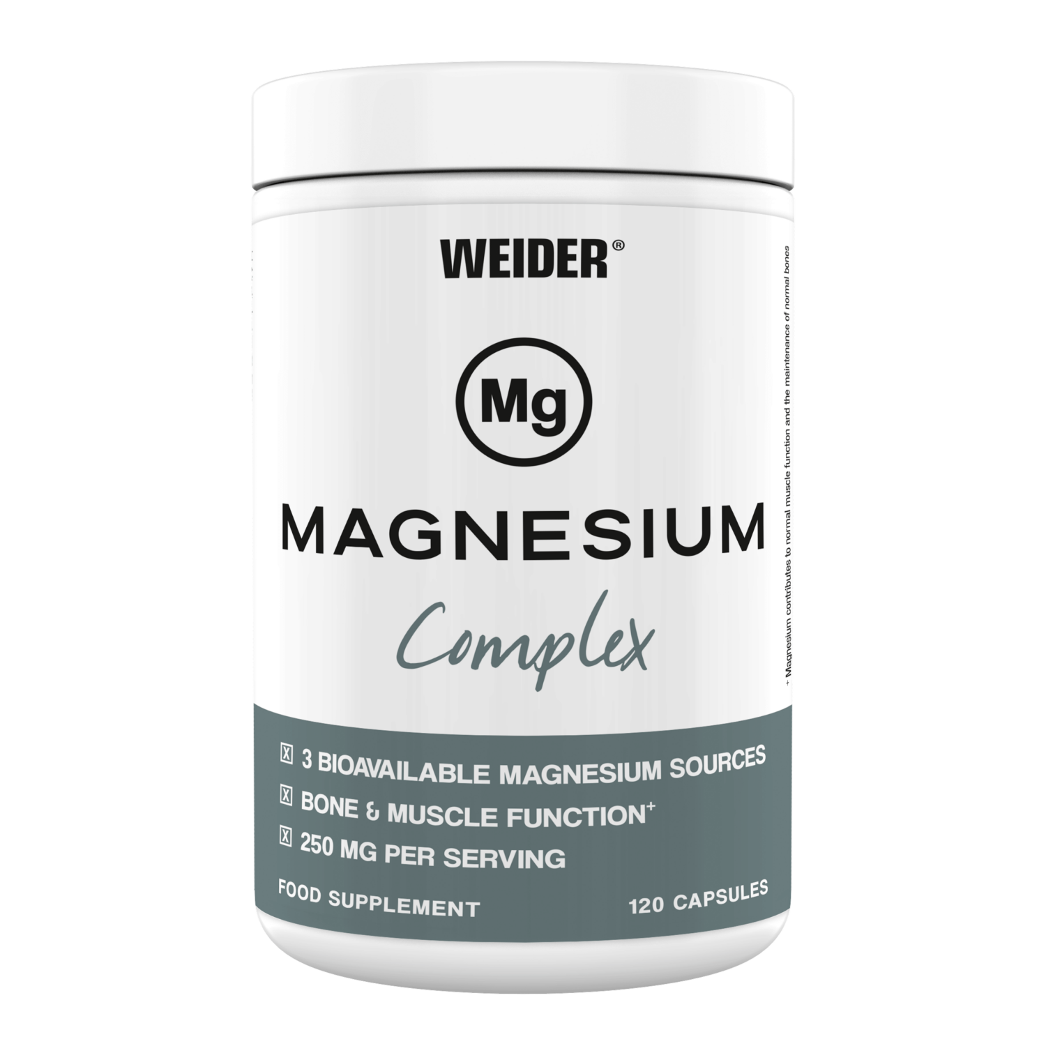 WEIDER ® Magnesium Complex - 120 kapszula