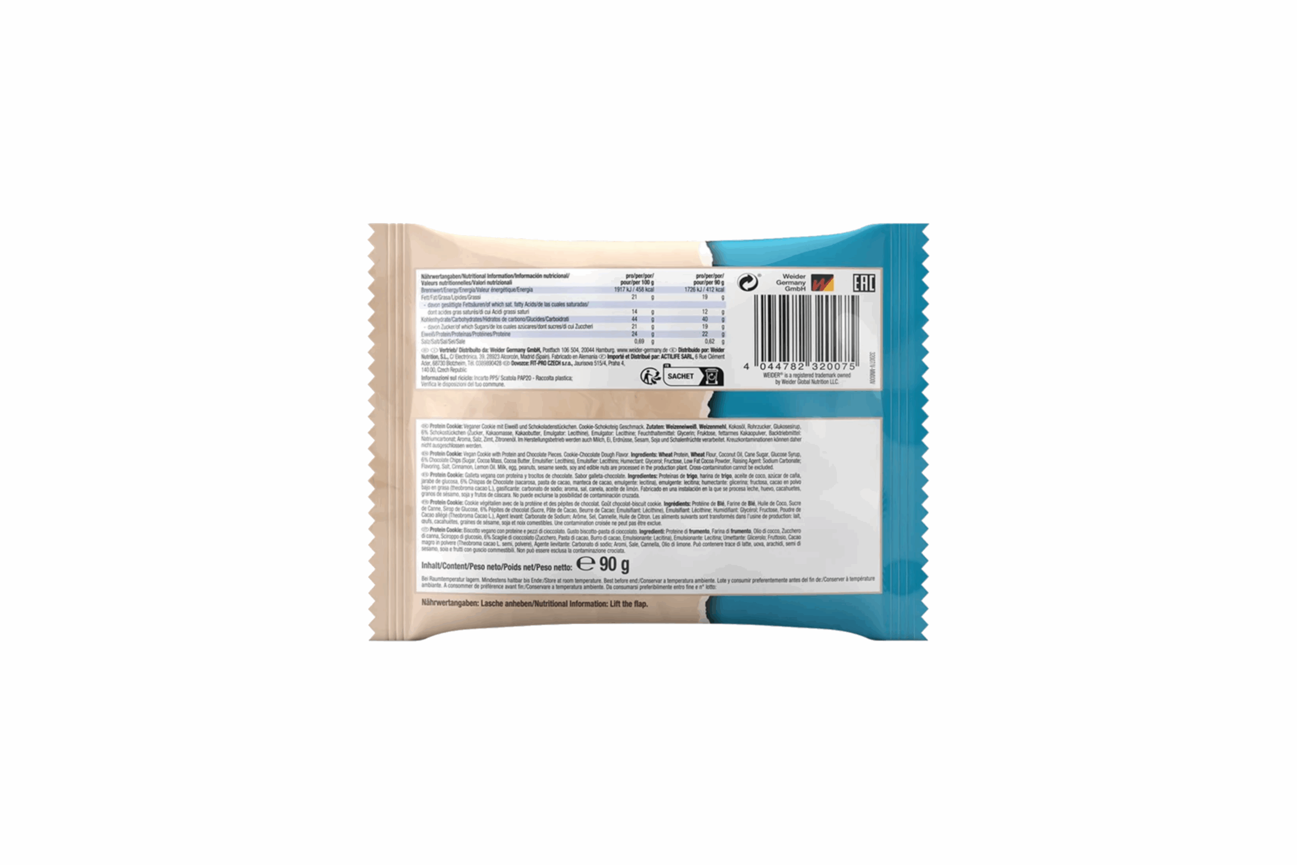 Protein Cookie VEGAN- 12X90g - Image 6