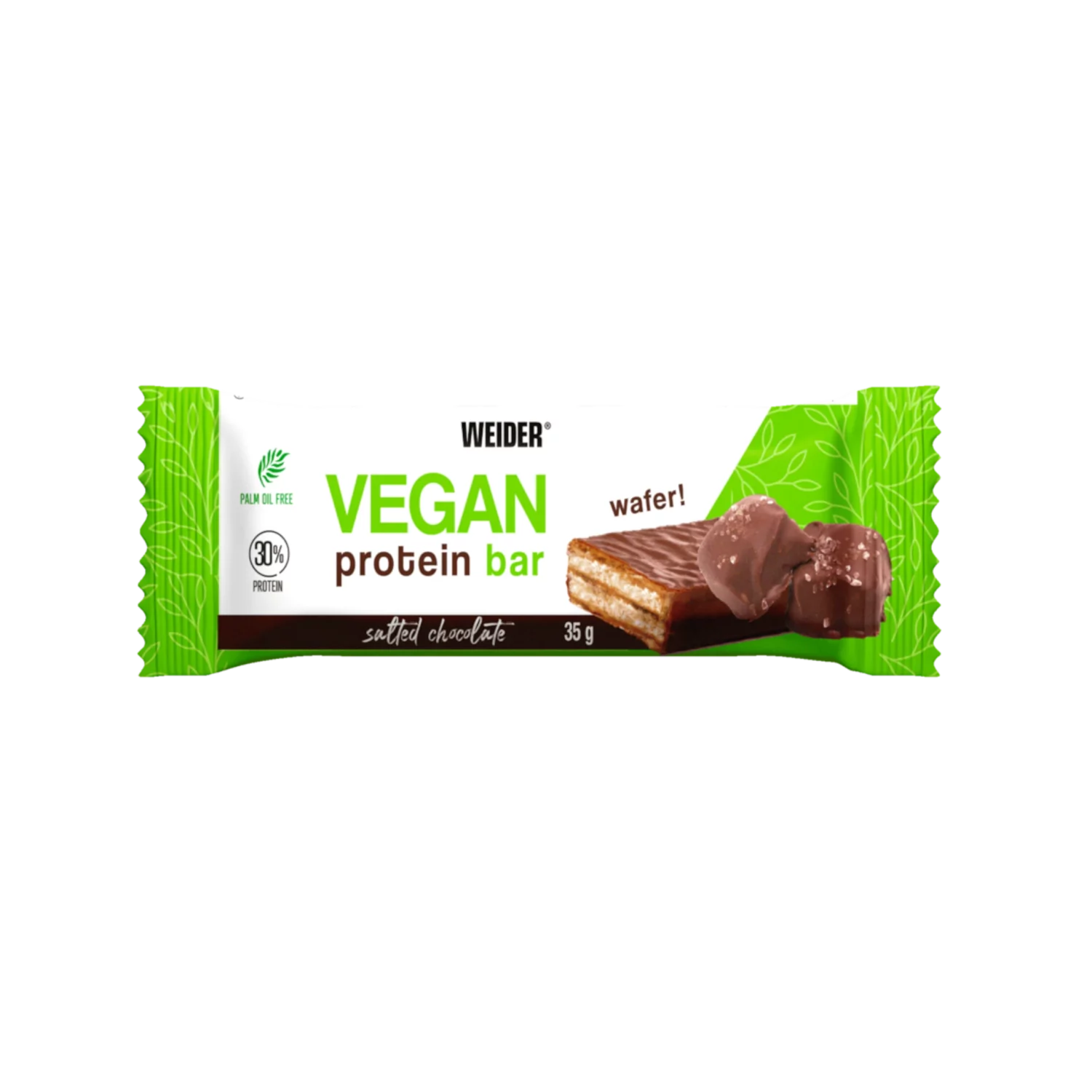 WEIDER ® Vegan Protein Wafer Bar - Vegán proteines töltött ostyaszelet 12x35g