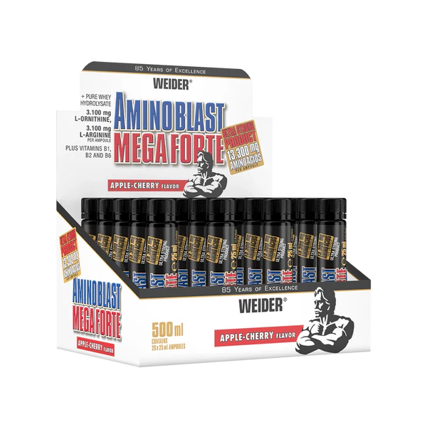 Amino Blast mega forte - 20x25ml - alma-cseresznye