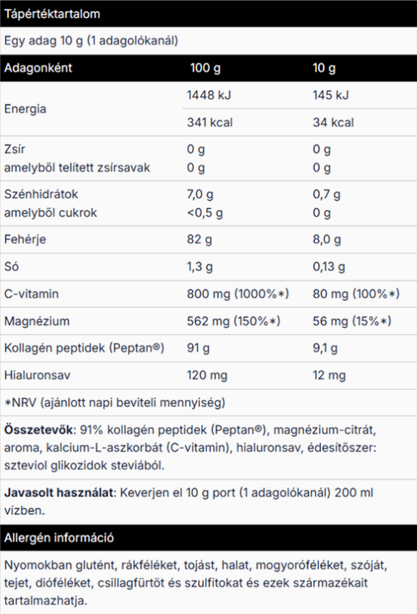 Weider Collagen kollagén vaníliás italpor - 300g - Image 6