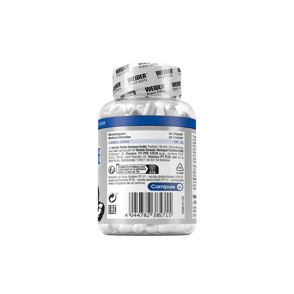 L-CARNITINE 1500 mg - 100 kapszula