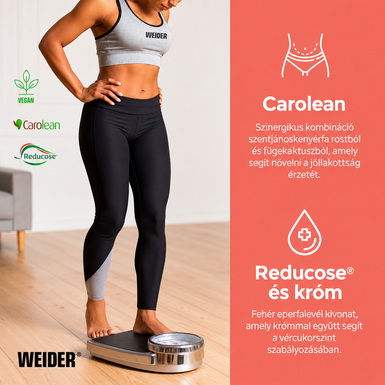 WEIDER ® Redupic Complex – Prémium étvágykontroll - 60 kapszula - Image 2