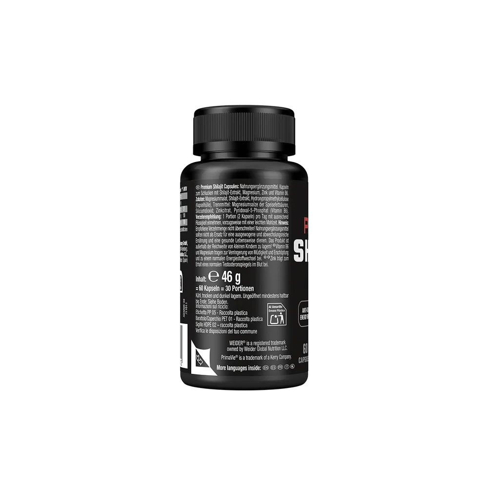WEIDER Premium Shilajit - 60 kapszula - Image 3