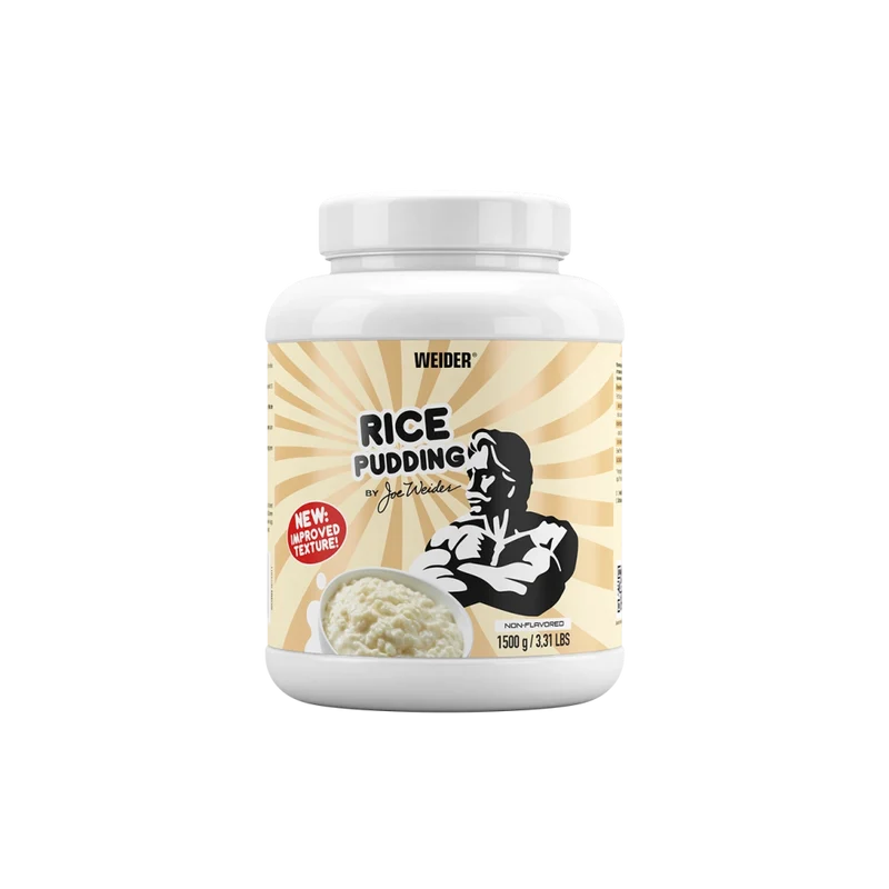 WEIDER Rice Pudding 1,5 kg - ízesítetlen