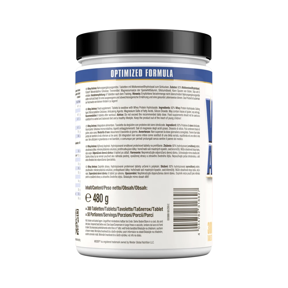 WEIDER WHEY AMINOS - 300 tabletta - Image 2
